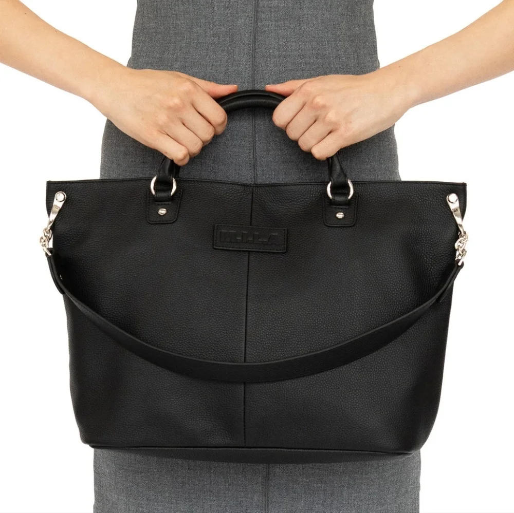 NWT M.I.L.A MILA DARCY BAG - BLACK